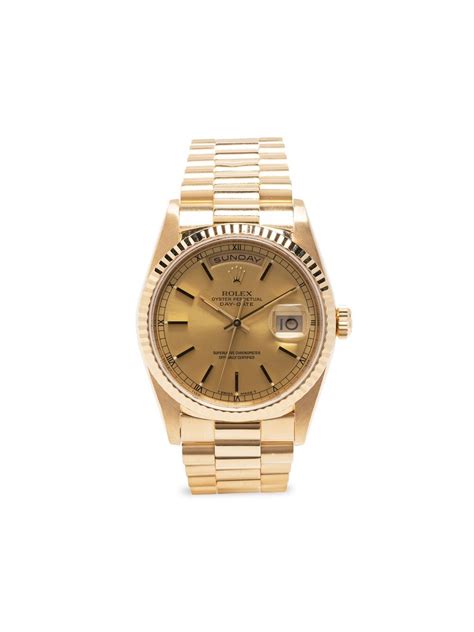 rolex certified pre-owned day-date 1991